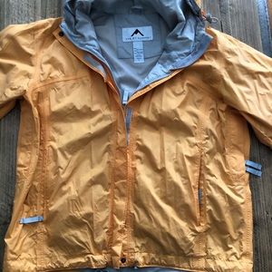 8th Summit orange windbreaker raincoat